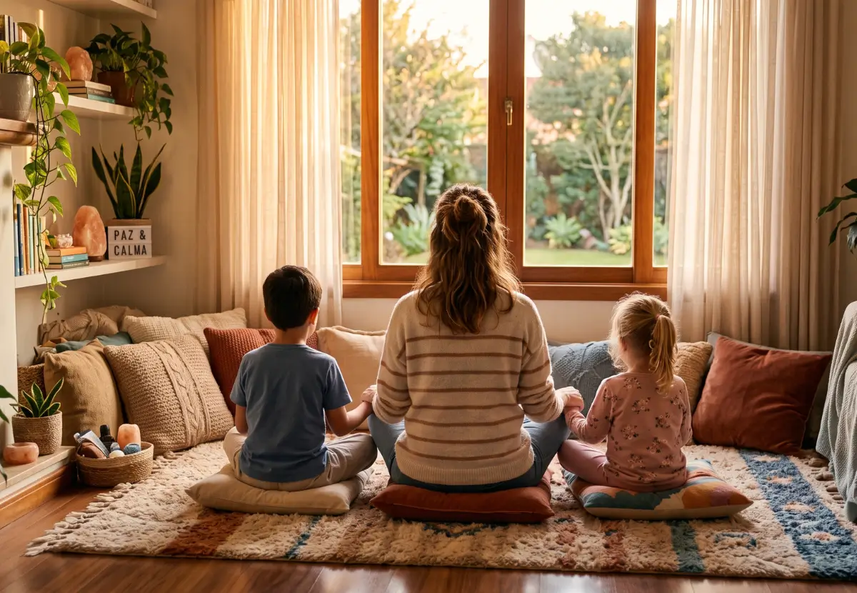 Meditação para Crianças: O Guia Definitivo para Cultivar a Calma, o Foco e a Conexão no Lar